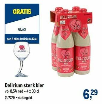 Delirium sterk bier