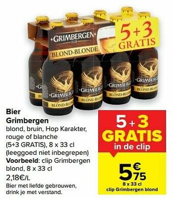 Clip grimbergen blond