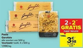 Pasta garofalo fusilli