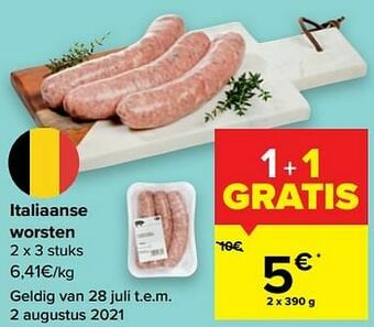 Italiaanse worsten