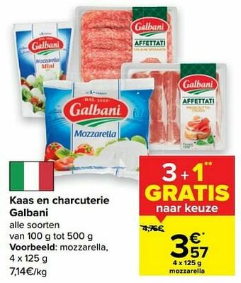 Carrefour Mozzarella aanbieding