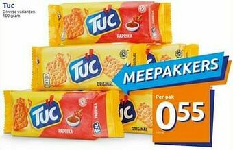 Action Tuc diverse varianten aanbieding