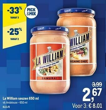 La william sauzen andalouse