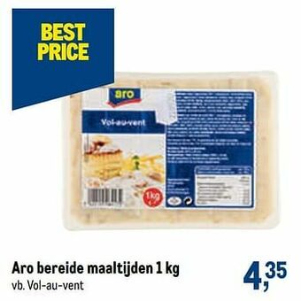 Aro bereide maaltijden vol-au-vent