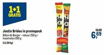 Makro Justin bridou bâton de berger - natuur aanbieding