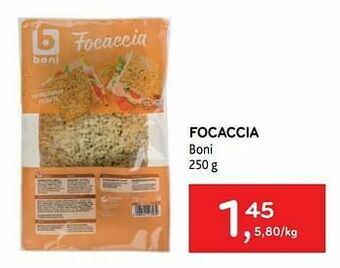 Alvo Focaccia boni aanbieding
