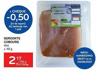 Alvo Gerookte cobourg alvo aanbieding