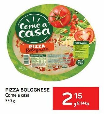 Alvo Pizza bolognese come a casa aanbieding