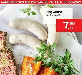 Alvo Bbq worst aanbieding