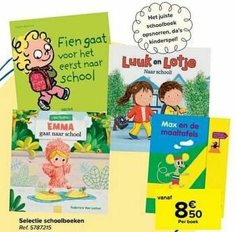 Selectie schoolboeken