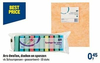 Schuursponzen - geassorteerd