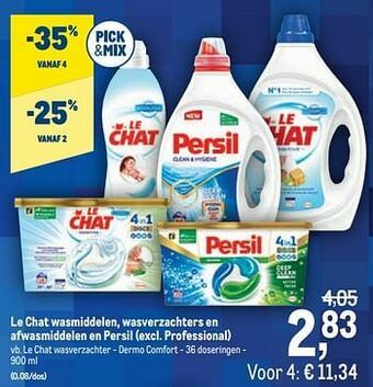 Makro Le chat wasverzachter - dermo comfort aanbieding