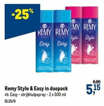 Makro Easy - strijkhulpspray aanbieding