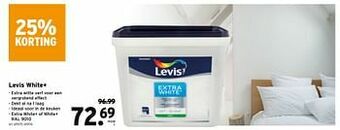 GAMMA Levis white+ aanbieding