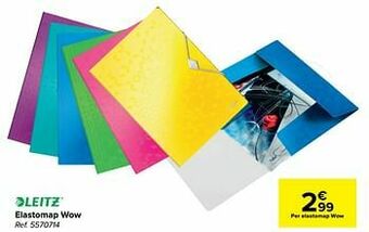 Carrefour Elastomap wow aanbieding