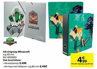 Carrefour A4-ringmap minecraft aanbieding