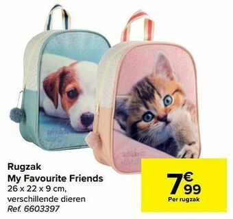 Rugzak my favourite friends