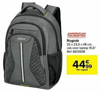 Carrefour Rugzak aanbieding