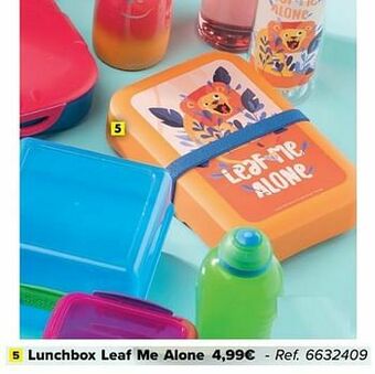 Lunchbox leaf me alone