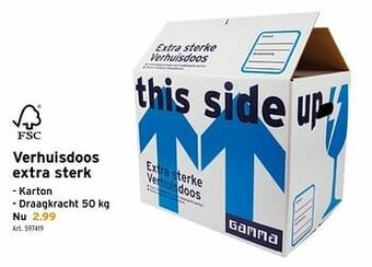 Verhuisdoos extra sterk