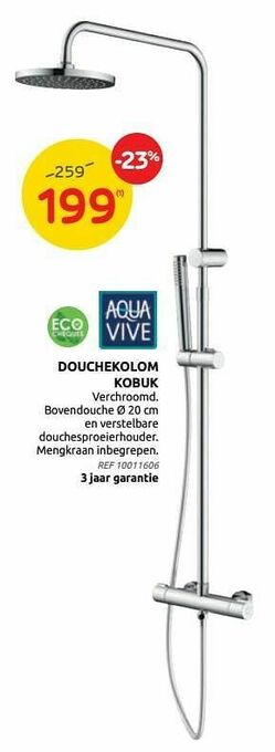 Brico Douchekolom kobuk aanbieding