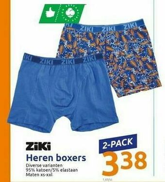 Action Heren boxers aanbieding