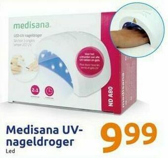 Action Medisana uv- nageldroger aanbieding