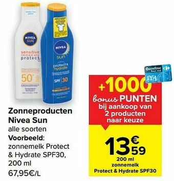 Zonnemelk protect + hydrate spf30