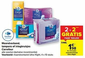 Maandverband ultra night