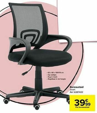 Carrefour Bureaustoel aanbieding
