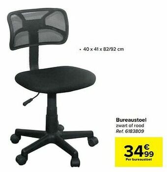 Carrefour Bureaustoel aanbieding