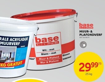 Brico Muur- & plafondverf aanbieding