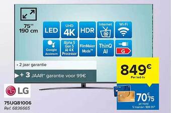 Carrefour Lg ledtv aanbieding