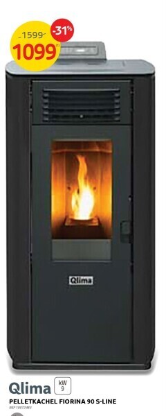 Brico Pelletkachel fiorina 90 s-line aanbieding