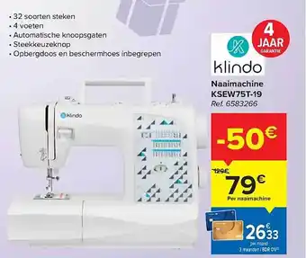 Klindo naiimachine