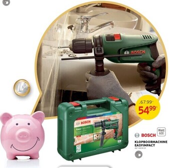 Brico Klopboormachine easyimpact aanbieding