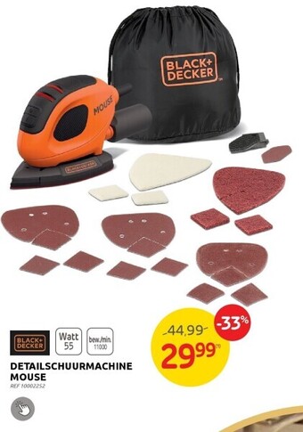 Brico Detailschuurmachine mouse aanbieding