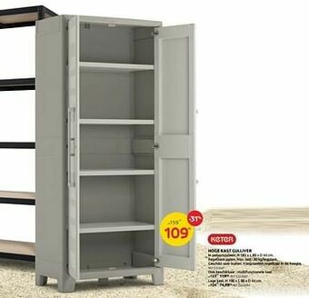 Brico Hoge kast gulliver aanbieding