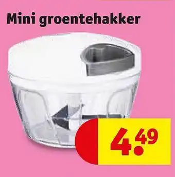 Kruidvat Mini groentehakker aanbieding