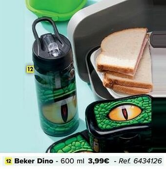 Carrefour Beker dino aanbieding