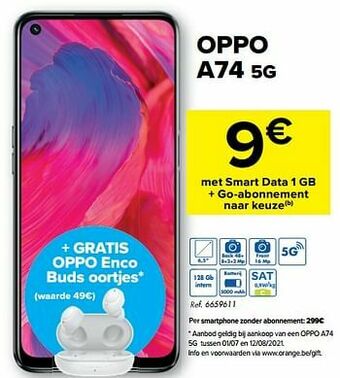 Oppo a74 5g