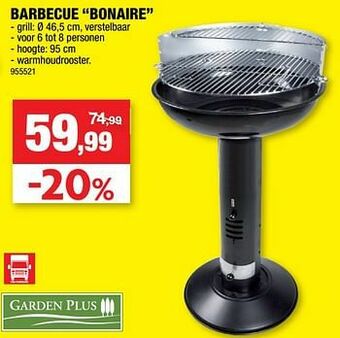Hubo Barbecue bonaire aanbieding