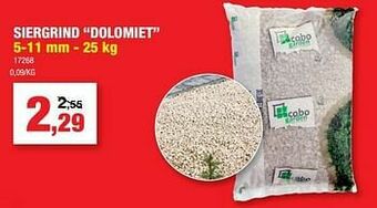 Hubo Siergrind dolomiet aanbieding