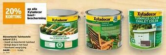 GAMMA Tuinhoutolie naturel aanbieding