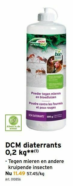 GAMMA Dcm diaterrants aanbieding