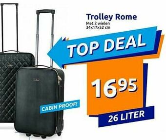 Action Trolley rome aanbieding