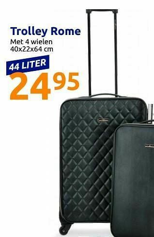Action Trolley rome aanbieding
