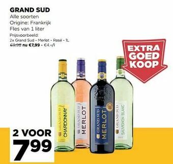 Jumbo Grand sud - merlot - rosé aanbieding