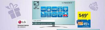 Hyper Carrefour Lg ledtv aanbieding