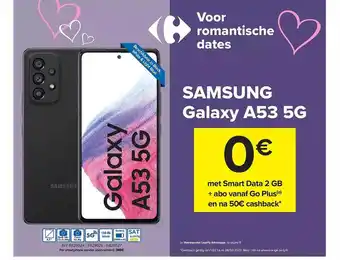 Hyper Carrefour Samsung galaxy a53 5g aanbieding